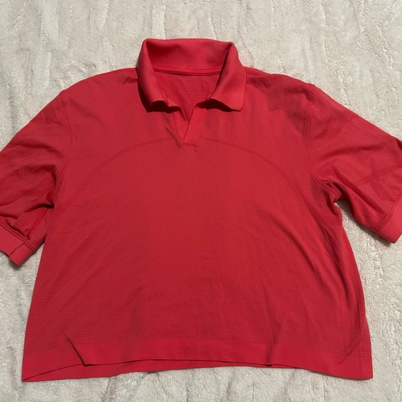 lululemon athletica Tops - Lululemon Swiftly Tech Relaxed fit polo size 6